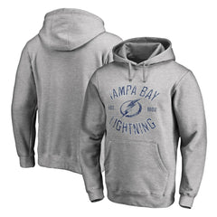 NHL Tampa Bay Lightning Heritage Pullover Hoodie - Ash