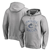 NHL Vancouver Canucks Heritage Pullover Hoodie - Ash