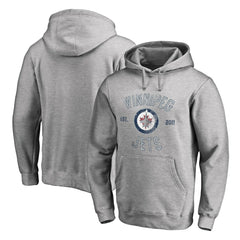 NHL Winnipeg Jets Heritage Pullover Hoodie - Ash
