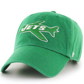 New York Jets '47 Historic Clean Up Adjustable Hat Kelly Green