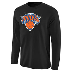 New York Knicks Primary Logo Long Sleeve T-Shirt Black