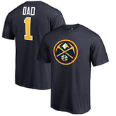 Denver Nuggets #1 Dad T-Shirt Navy