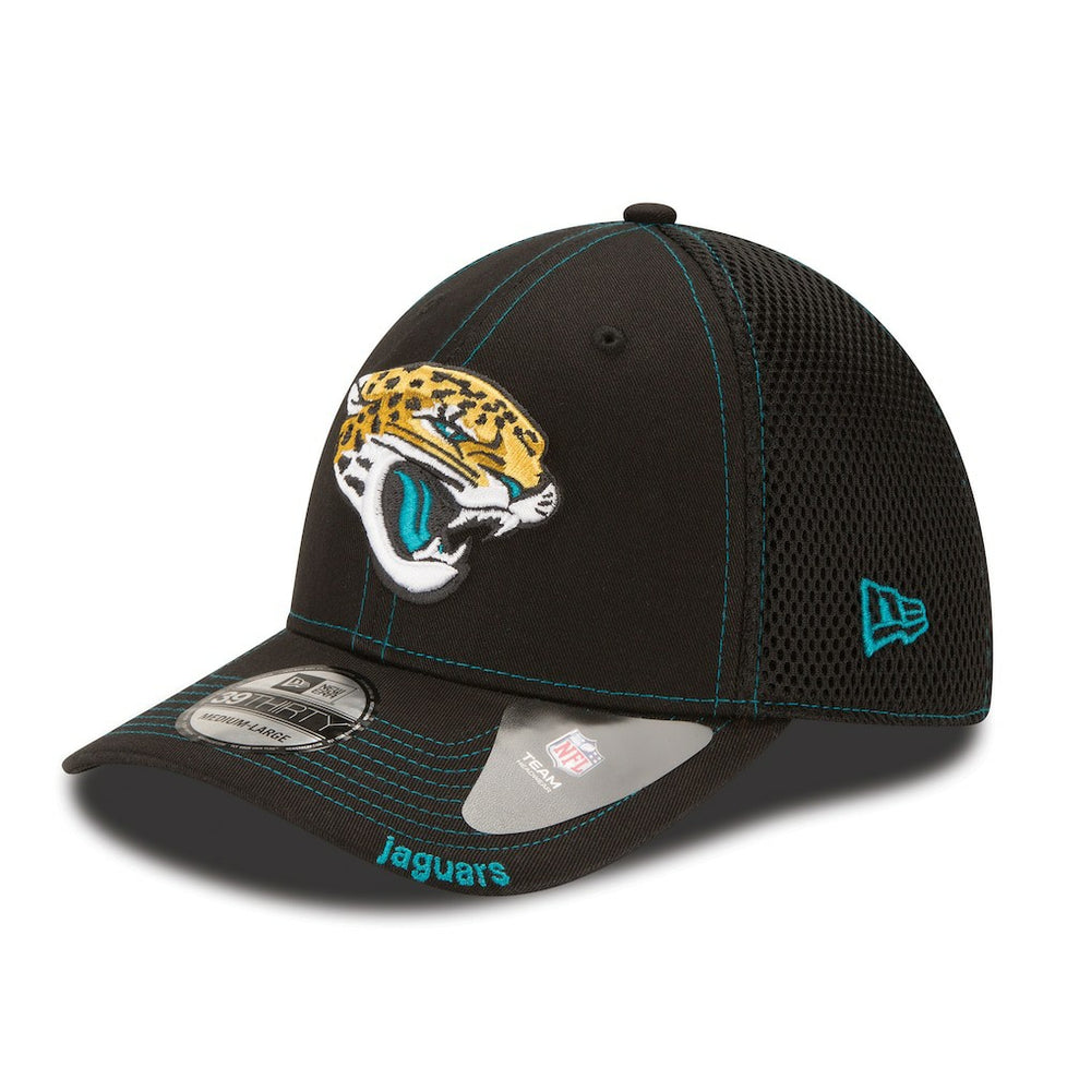 Jacksonville Jaguars New Era Neo 39THIRTY Flex Hat Black