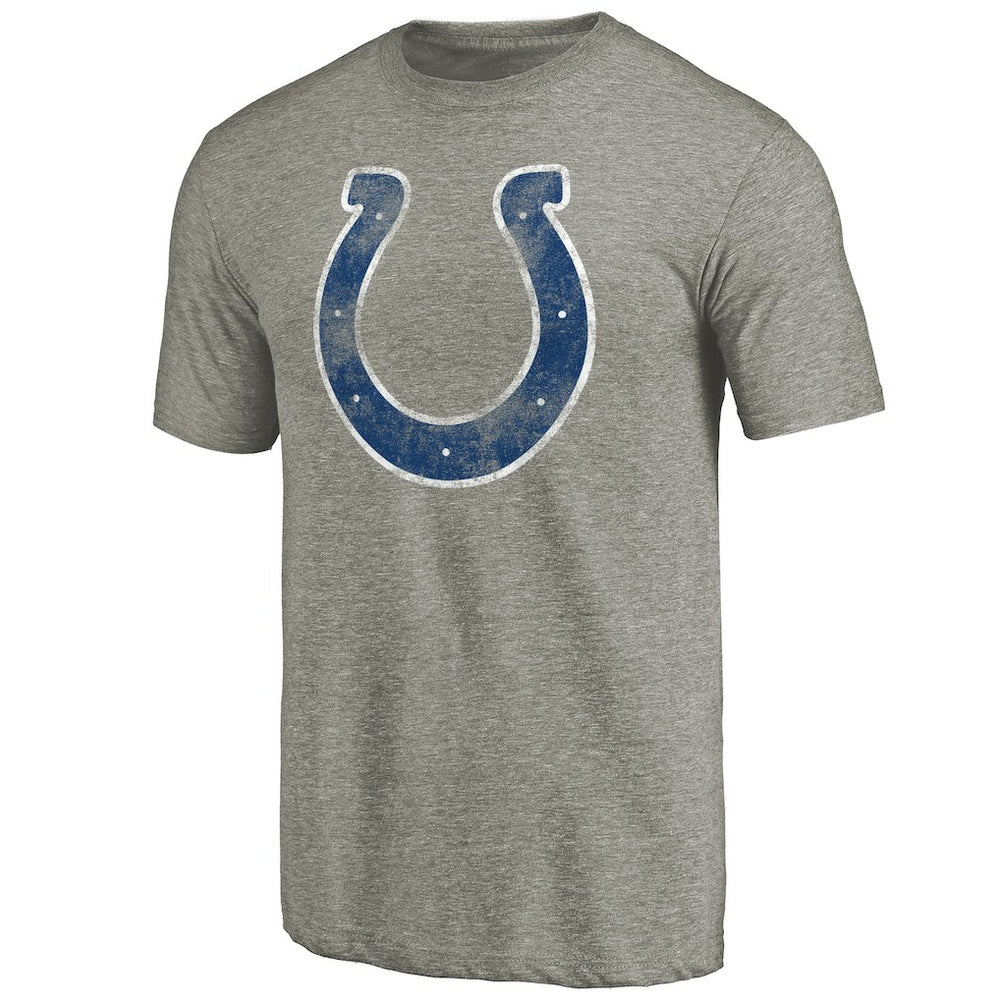 Indianapolis Colts Distressed Team T-Shirt Ash