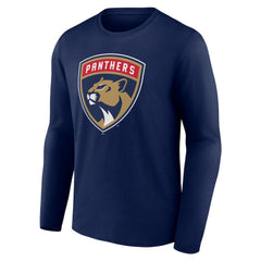 NHL Florida Panthers New Logo Long Sleeve T-Shirt - Navy