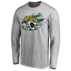 Jacksonville Jaguars True Colors Long Sleeve T-Shirt Ash