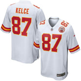 NFL Travis Kelce Kansas City Chiefs Youth Game Jersey - White