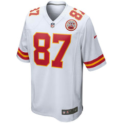 NFL Travis Kelce Kansas City Chiefs Youth Game Jersey - White