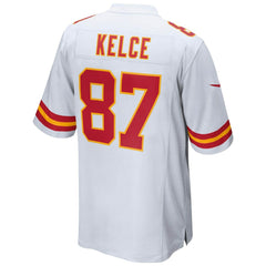 NFL Travis Kelce Kansas City Chiefs Youth Game Jersey - White