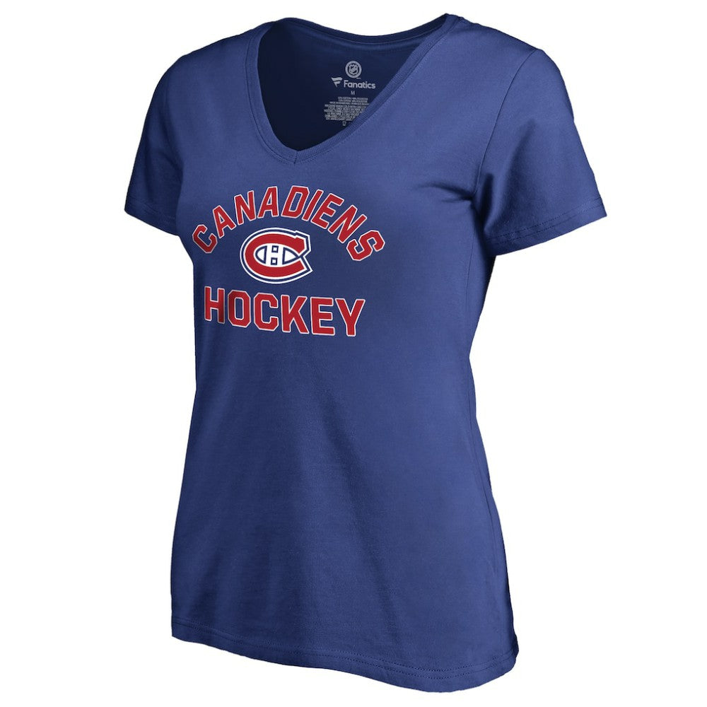 NHL Montreal Canadiens Women's Overtime T-Shirt - Royal