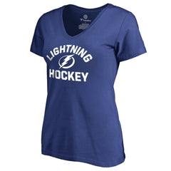 NHL Tampa Bay Lightning Women's Overtime T-Shirt - Blue