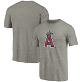 Los Angeles Angels Distressed Team Tri-Blend T-Shirt - Ash T-shirts