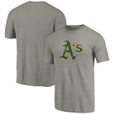 Athletics Distressed Team Tri-Blend T-Shirt - Ash T-shirts