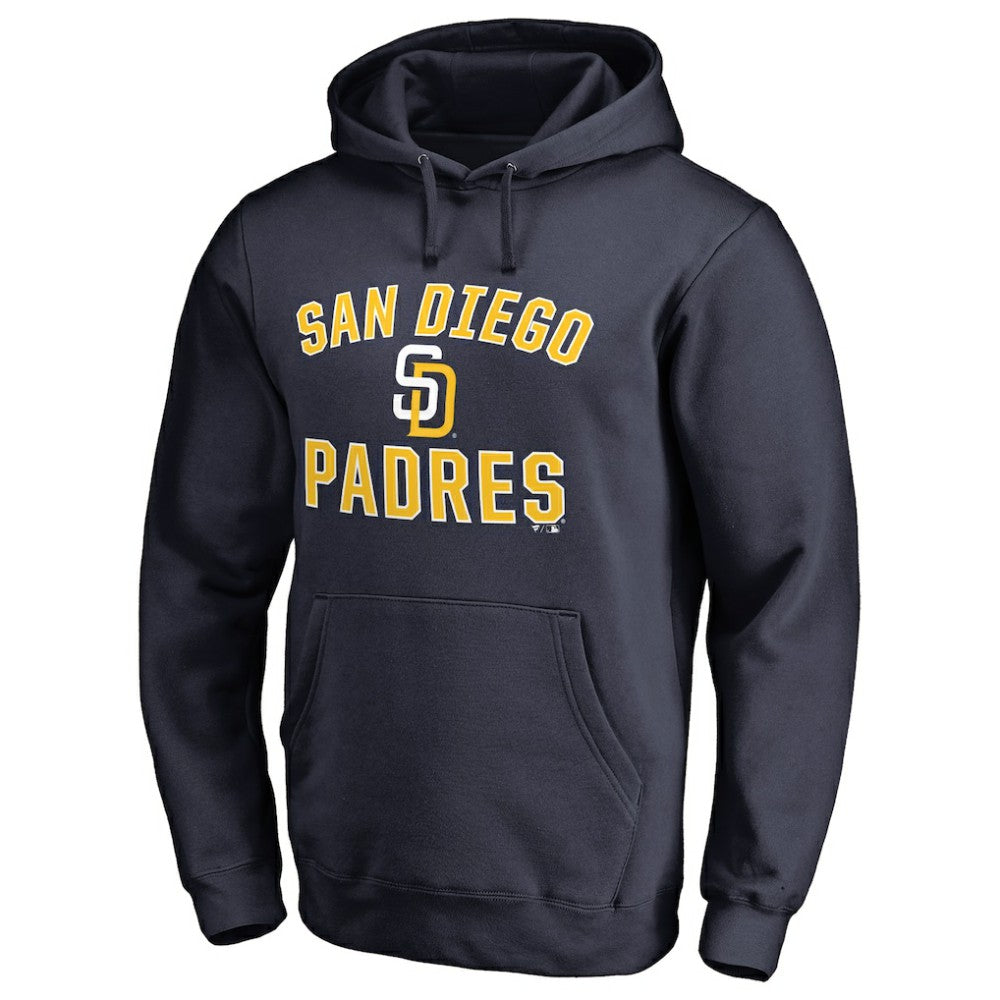 San Diego Padres Victory Arch Pullover Hoodie - Navy Hoodies
