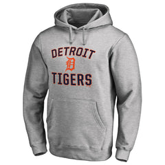 Detroit Tigers Victory Arch Pullover Hoodie - Ash Hoodies