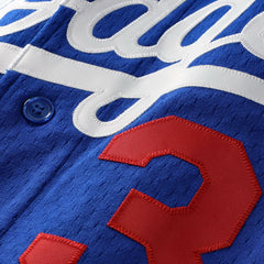 MLB Mike Piazza Los Angeles Dodgers Mitchell & Ness Cooperstown Collection Mesh Batting Practice Button-Up Jersey - Royal