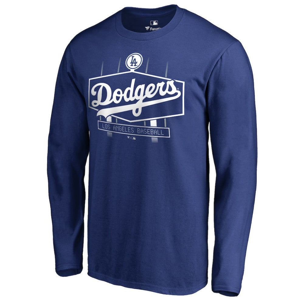 Los Angeles Dodgers Hometown Collection Scoreboard Long Sleeve T-Shirt - Royal T-shirts