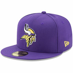 Minnesota Vikings New Era Omaha 59FIFTY Fitted Hat Purple