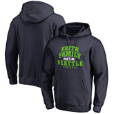 Seattle Seahawks Faith Family Pullover Hoodie Navy
