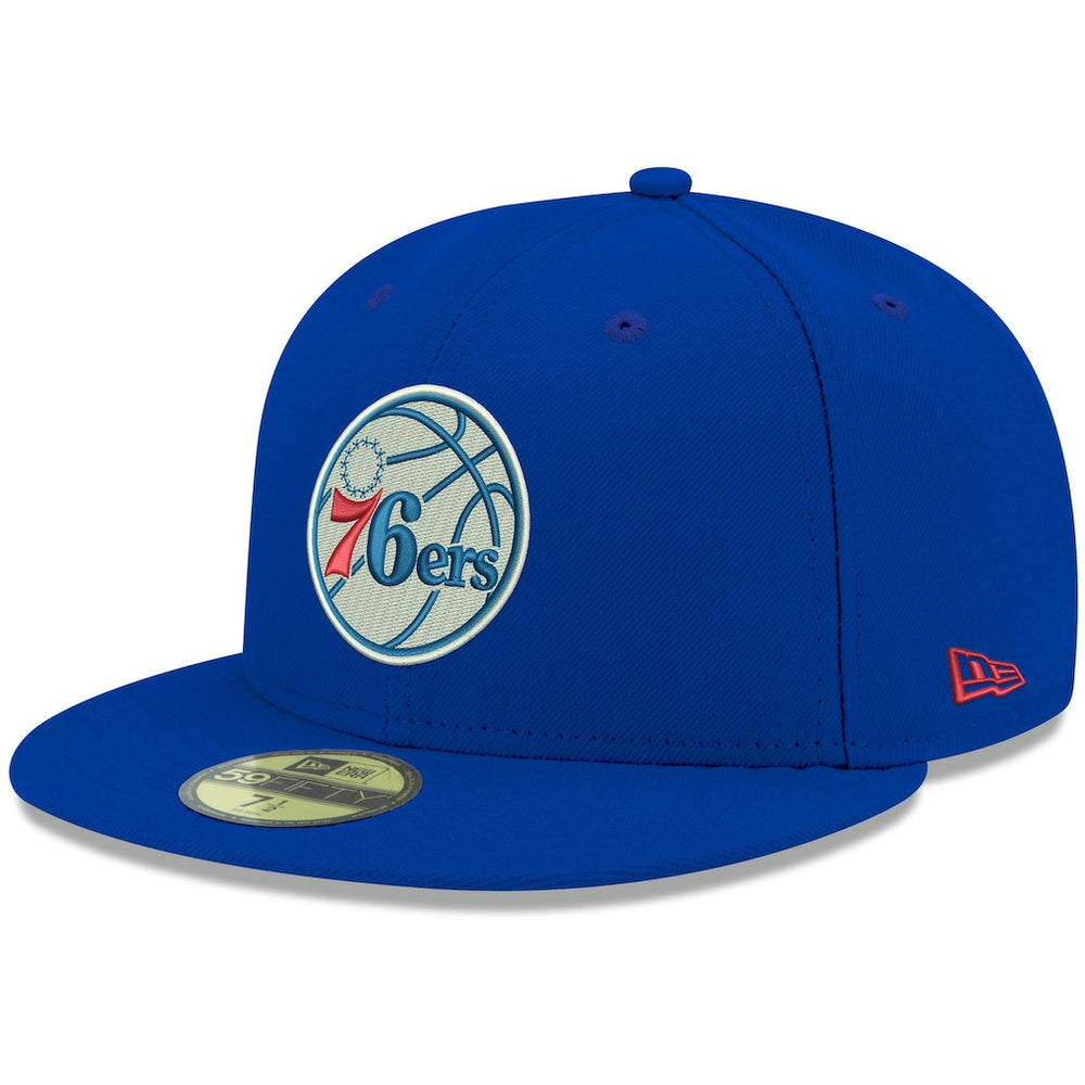 Philadelphia 76ers Team Color 59FIFTY Fitted Hat Royal
