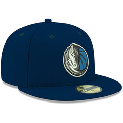 Dallas Mavericks Team Color 59FIFTY Fitted Hat Navy