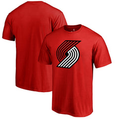 Portland Trail Blazers Primary Logo T-Shirt Red