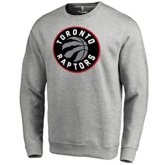 Toronto Raptors Primary Logo Sweatshirt Heathered Gray