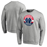 Washington Wizards Primary Logo Sweatshirt Heathered Gray