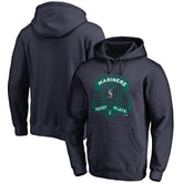 Seattle Mariners Police Badge Pullover Hoodie - Navy Hoodies