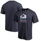 NHL Colorado Avalanche Team Lockup T-Shirt - Navy