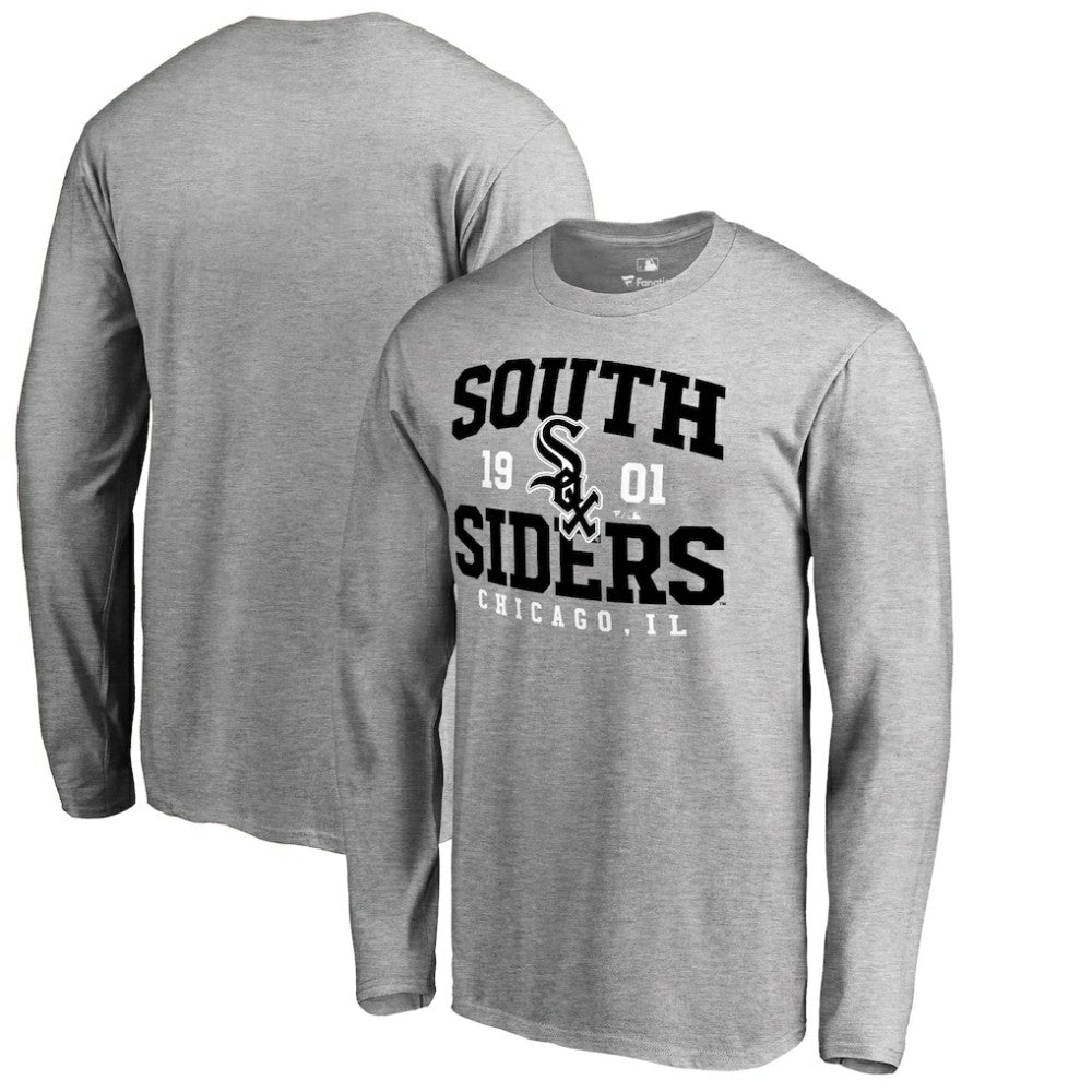 Chicago White Sox South Siders Hometown Long Sleeve T-Shirt - Ash T-shirts
