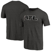 Atlanta Falcons Alternate Logo Tri-Blend T-Shirt Black