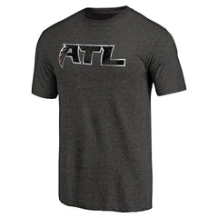Atlanta Falcons Alternate Logo Tri-Blend T-Shirt Black