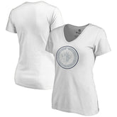NHL Winnipeg Jets Women's Whiteout V-Neck T-Shirt - White