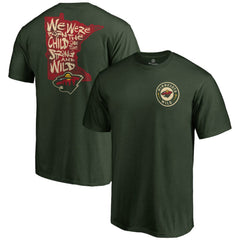 NHL Minnesota Wild Hometown Collection State Chant T-Shirt - Green