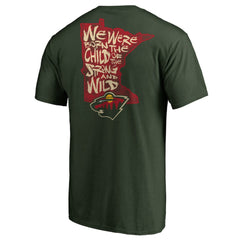 NHL Minnesota Wild Hometown Collection State Chant T-Shirt - Green
