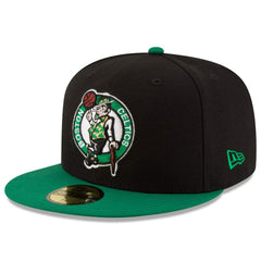 Boston Celtics Team Color 2Tone 59FIFTY Fitted Hat Black/Green