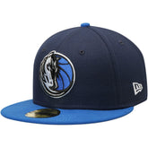Dallas Mavericks Team Color 2Tone 59FIFTY Fitted Hat Navy/Blue