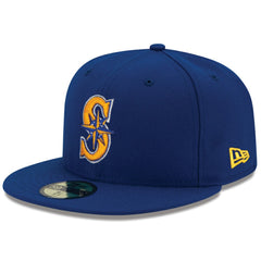 Seattle Mariners New Era Alternate 2 Authentic On Field 59FIFTY Fitted Hat - Royal Hats