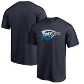 Oklahoma City Thunder Gradient Logo T-Shirt Navy