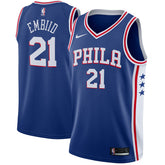 NBA Joel Embiid Philadelphia 76ers Swingman Jersey Royal - Icon Edition