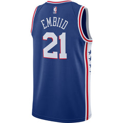 NBA Joel Embiid Philadelphia 76ers Swingman Jersey Royal - Icon Edition