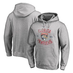 NHL Florida Panthers Heritage Pullover Hoodie - Ash