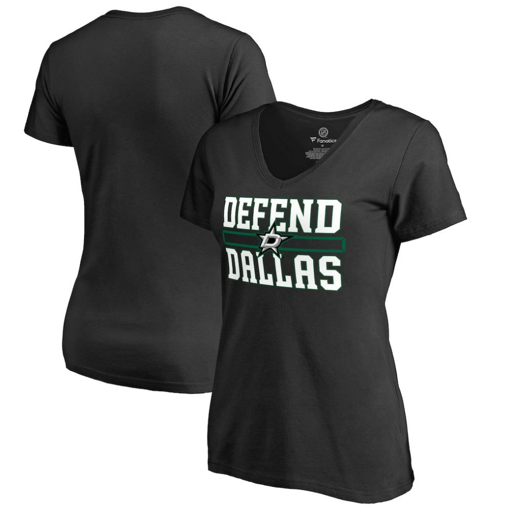 NHL Dallas Stars Women's Hometown Collection Defend T-Shirt - Black