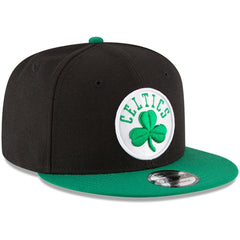 Boston Celtics 2-Tone 9FIFTY Adjustable Snapback Hat Black/Kelly Green