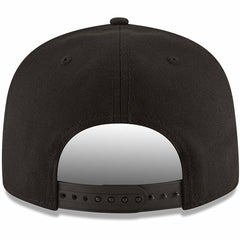 New Orleans Pelicans Black & White Logo 9FIFTY Adjustable Snapback Hat Black