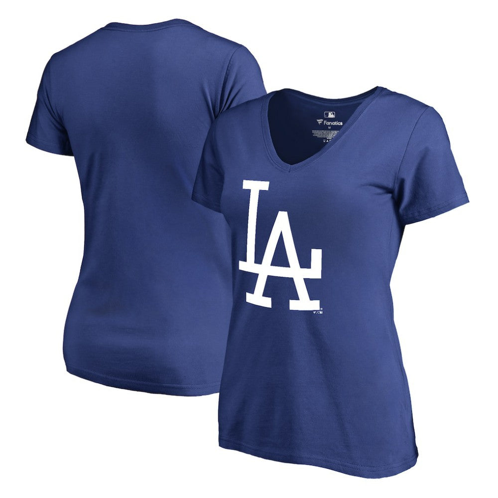 Los Angeles Dodgers Women's Cooperstown Collection Forbes T-Shirt - Royal T-shirts