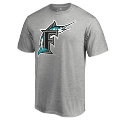 Miami Marlins Cooperstown Collection Forbes T-Shirt - Ash T-shirts