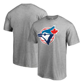 Toronto Blue Jays Cooperstown Collection Forbes T-Shirt - Ash T-shirts
