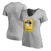 Pittsburgh Pirates Women's Cooperstown Collection Forbes T-Shirt - Ash T-shirts